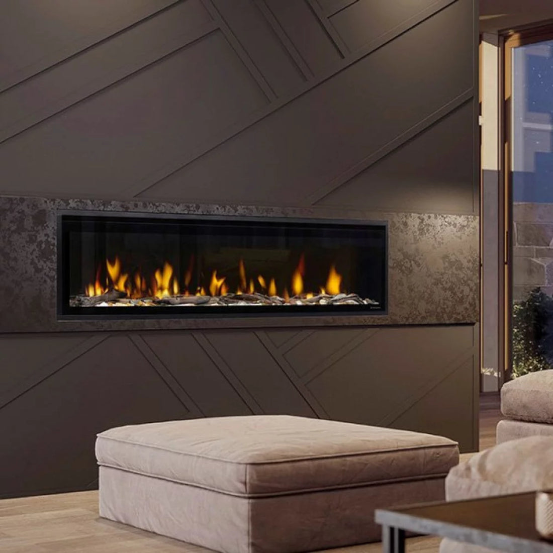 Dimplex Ignite Evolve 60" Linear Built-in Electric Fireplace