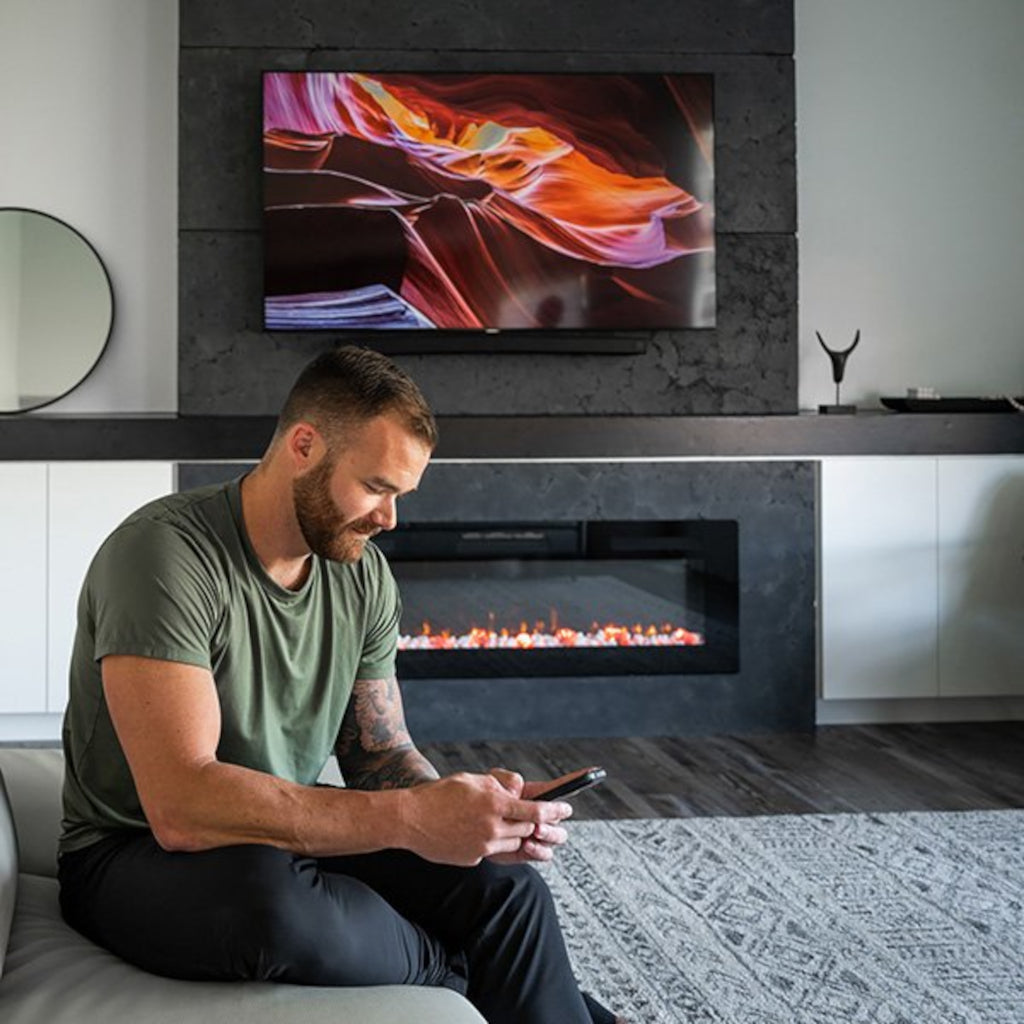 Dimplex Sierra 60" Linear Wall-mounted/Built-in Electric Fireplace (Model SIL60)
