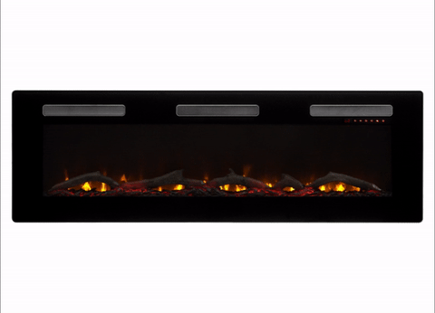 Dimplex Sierra 60" Linear Wall-mounted/Built-in Electric Fireplace (Model SIL60)
