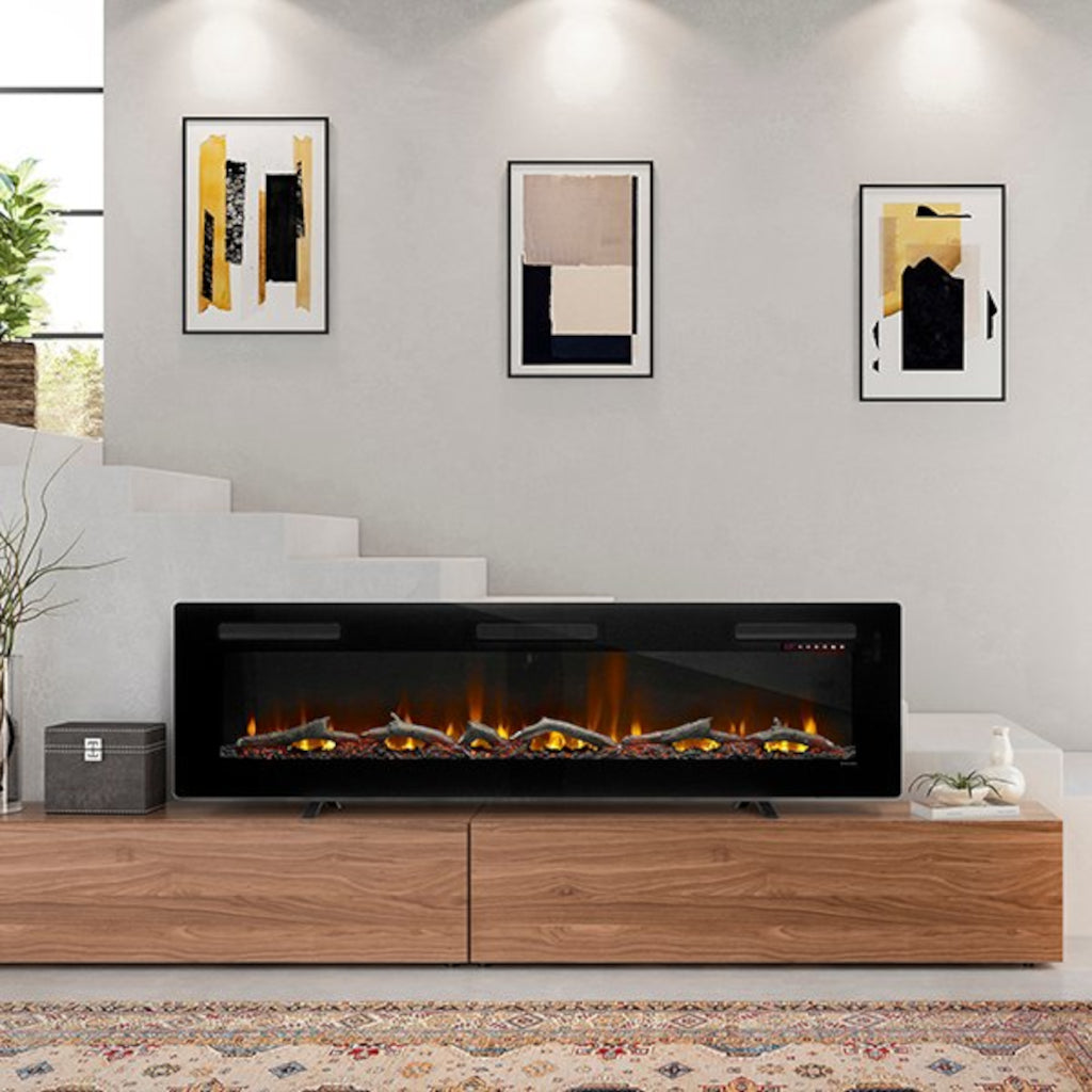 Dimplex Sierra 72" Linear Wall-mounted/Built-in Electric Fireplace (Model SIL72)