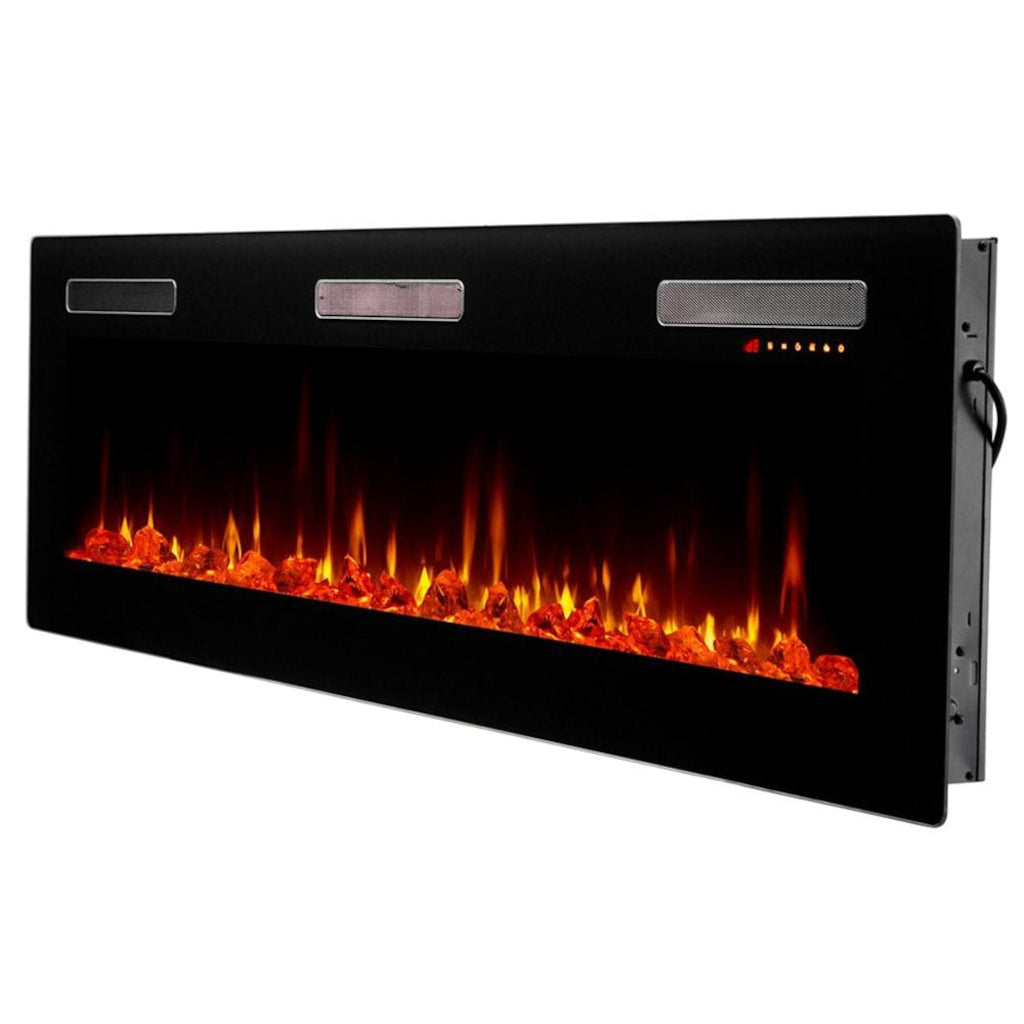 Dimplex Sierra 72" Linear Wall-mounted/Built-in Electric Fireplace (Model SIL72)