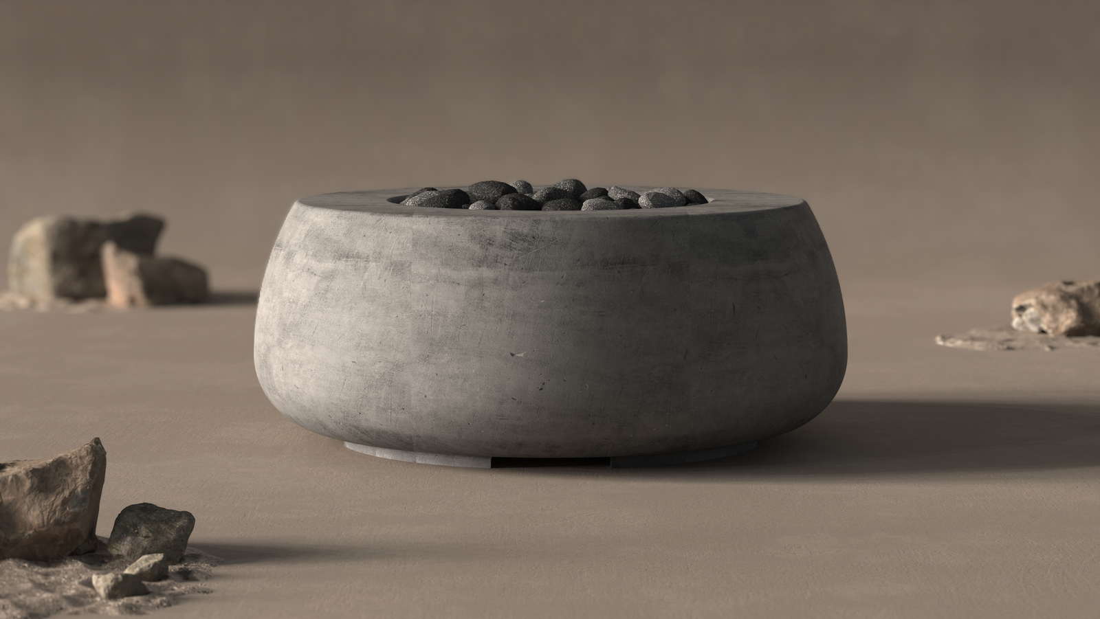 Prism Hardscapes Dune Concrete Fire Bowl
