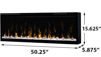 Dimplex Ignite XL 50" Built In Mount Linear Electric Fireplace (Model XLF50)