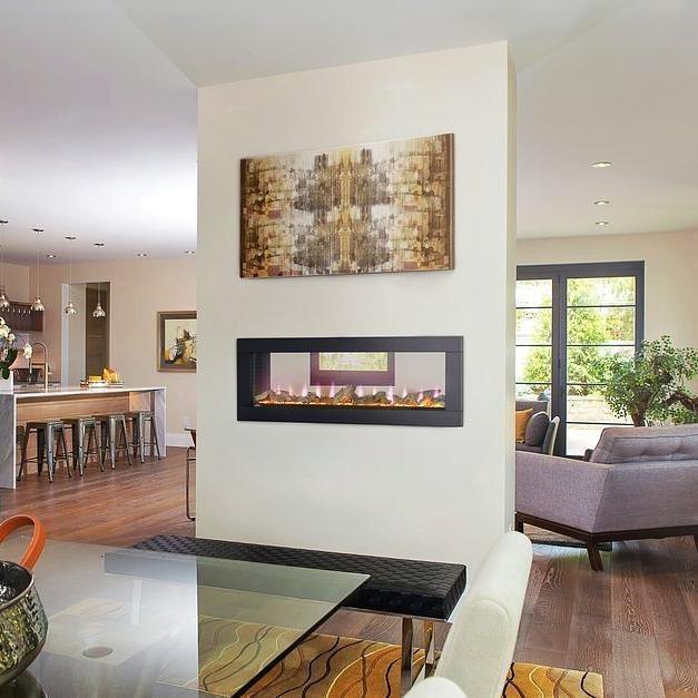 Napoleon Clearion Elite 50" See Thru Wall Mount Electric Fireplace (Model NEFBD50HE)