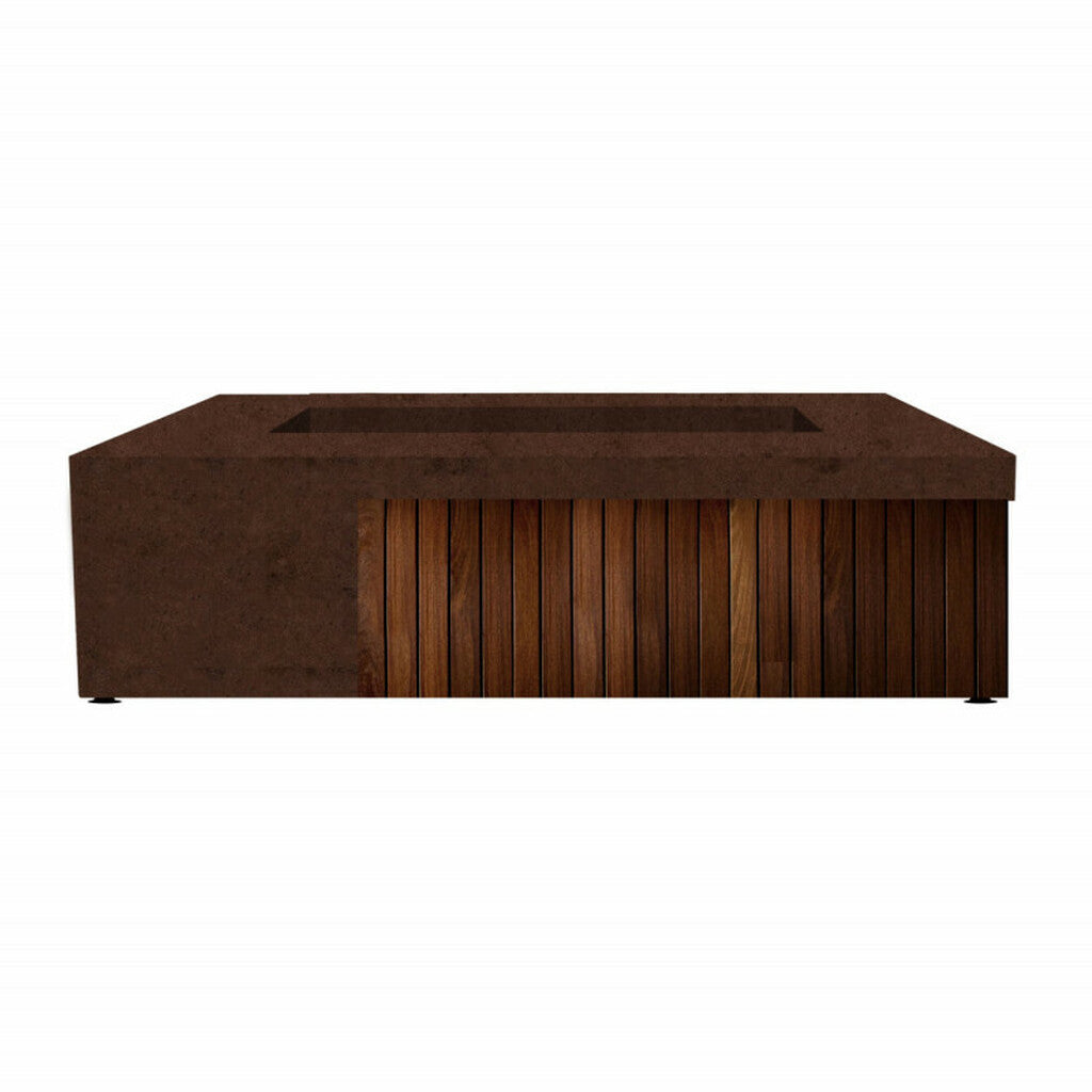 Prism Hardscapes Fairmont Concrete Fire Table