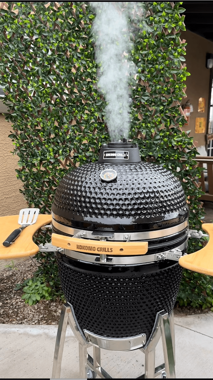 KoKoMo Grills 21-inch Ceramic Kamado BBQ Grill