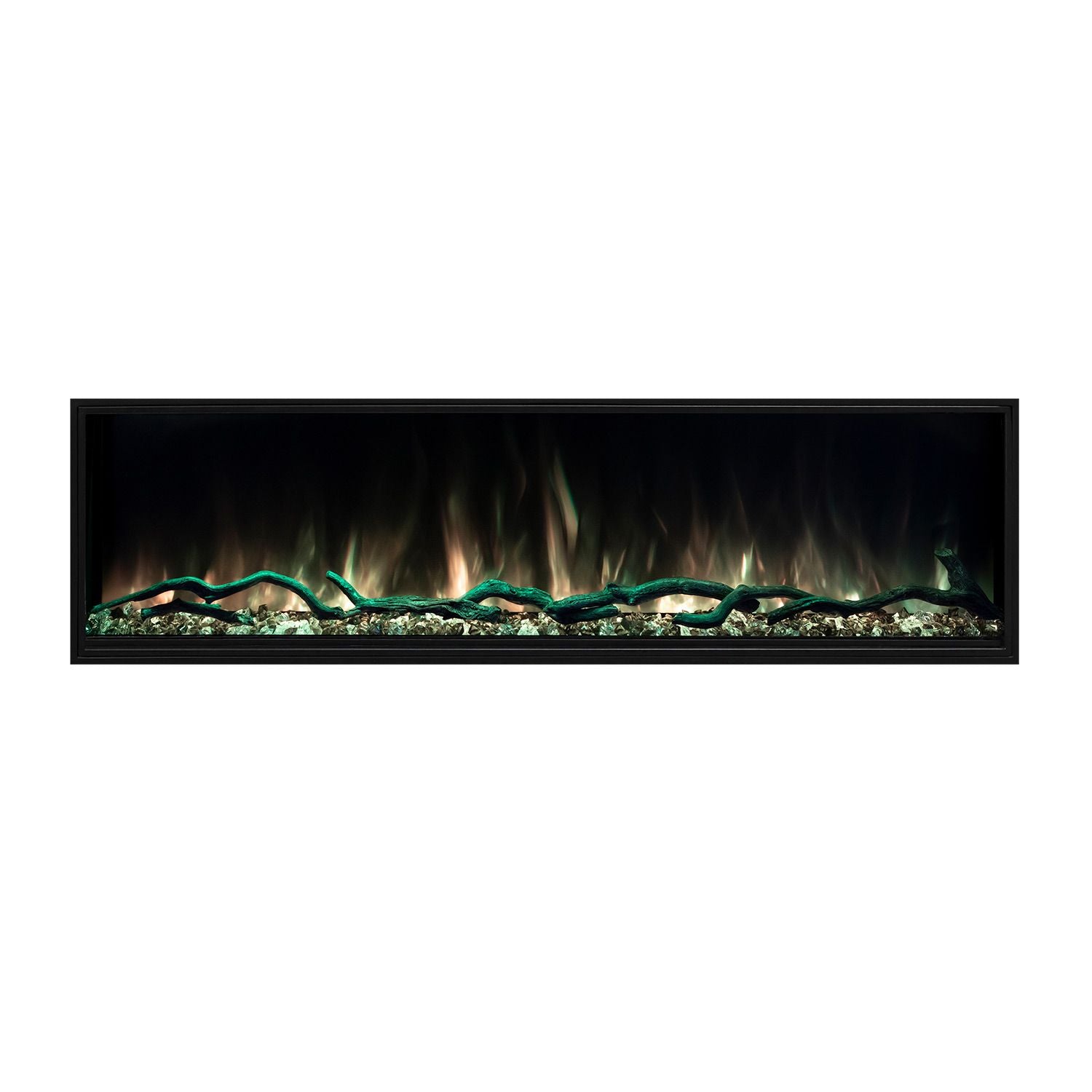 Modern Flames Landscape Pro Slim 96" Built In Wall Mount Electric Fireplace (Model LPS-9614V2)