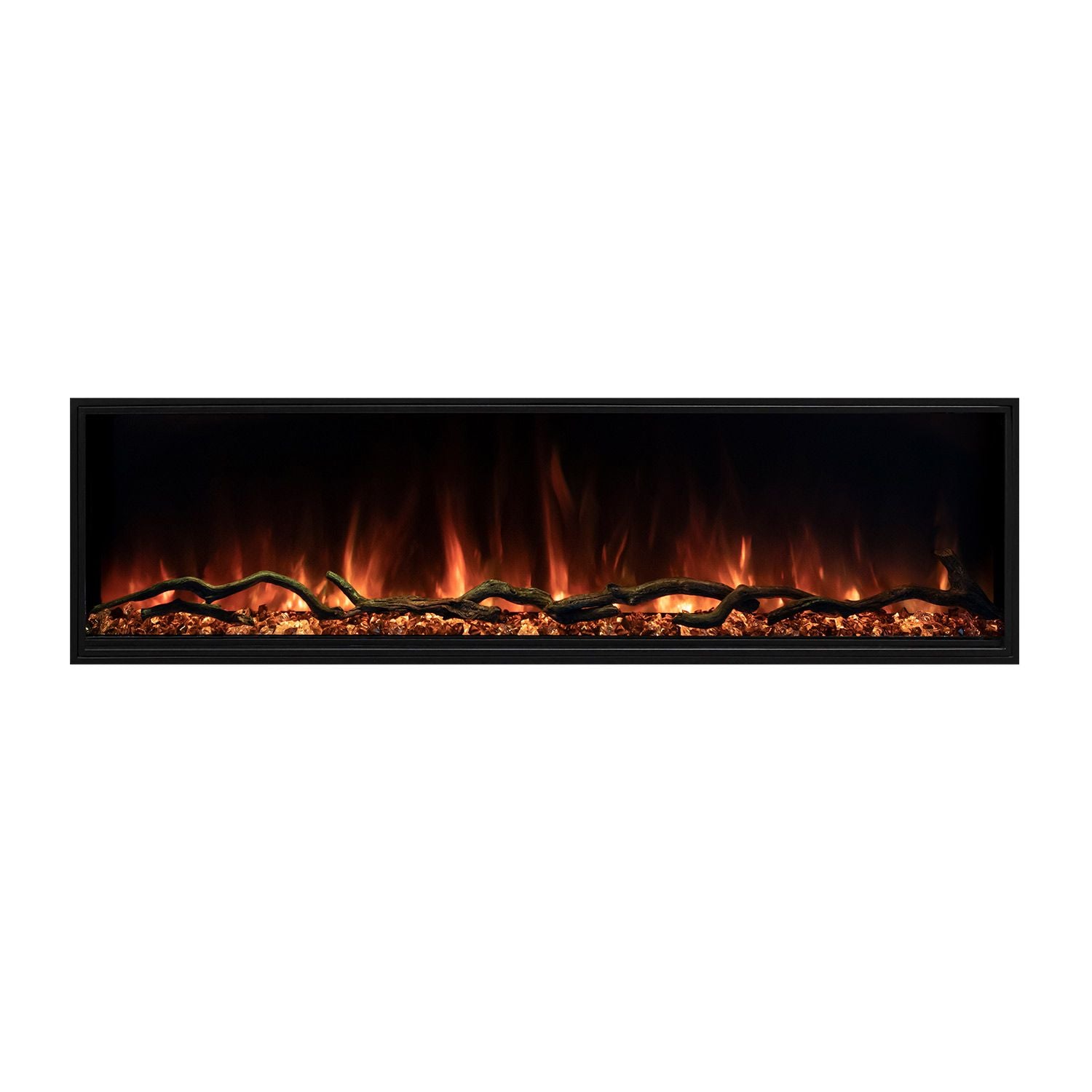 Modern Flames Landscape Pro Slim 96" Built In Wall Mount Electric Fireplace (Model LPS-9614V2)
