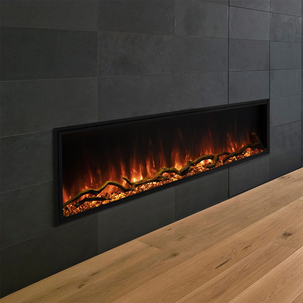 Modern Flames Landscape Pro Slim 68" Built In Wall Mount Electric Fireplace (Model LPS-6814V2)