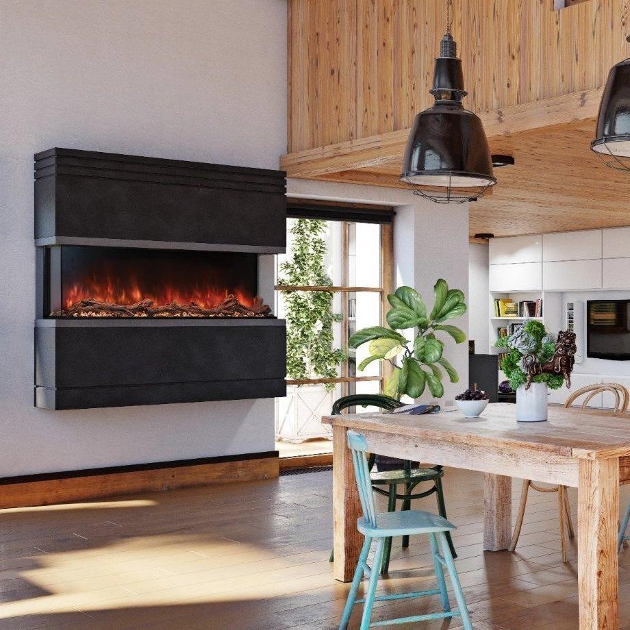 Modern Flames Landscape Pro Multi Sided 56" Electric Fireplace (Model LPM-5616V2)