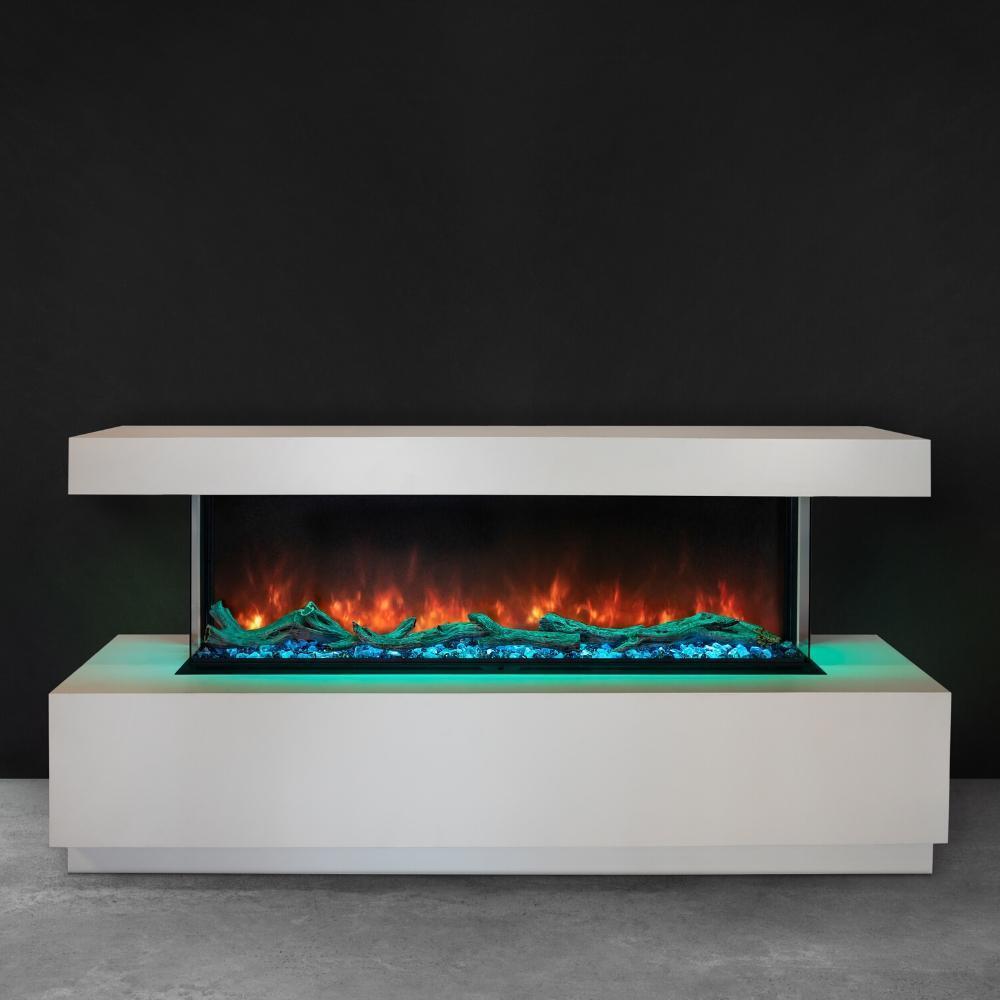 Modern Flames Landscape Pro Multi Sided Built-In 96" Electric Fireplace (Model LPM-9616V2)
