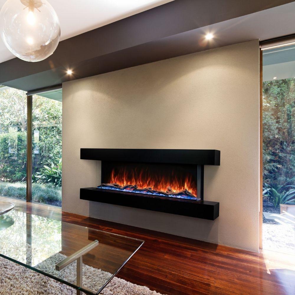 Modern Flames Landscape Pro Multi Sided Built-In 96" Electric Fireplace (Model LPM-9616V2)