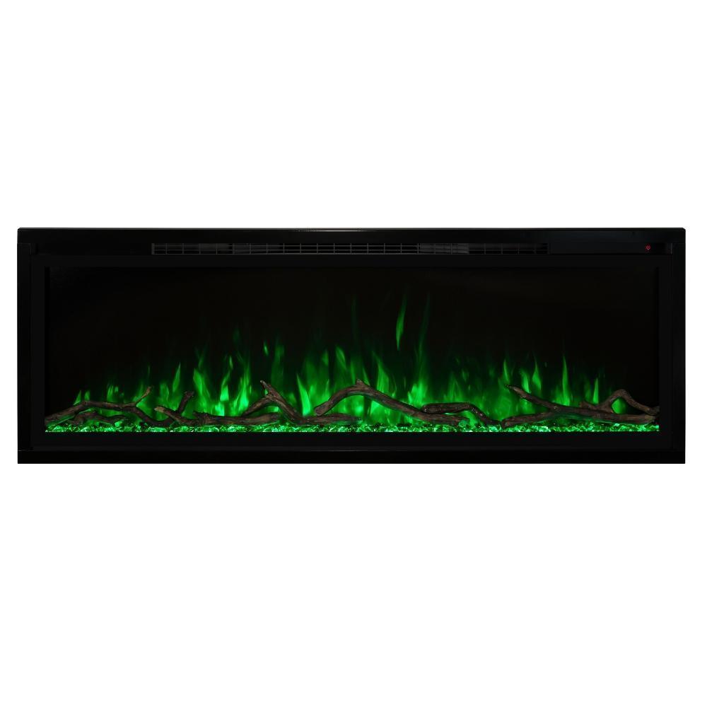 Modern Flames Spectrum Slimline 50" Wall Mount/Recessed Electric Fireplace (Model SPS-50B)