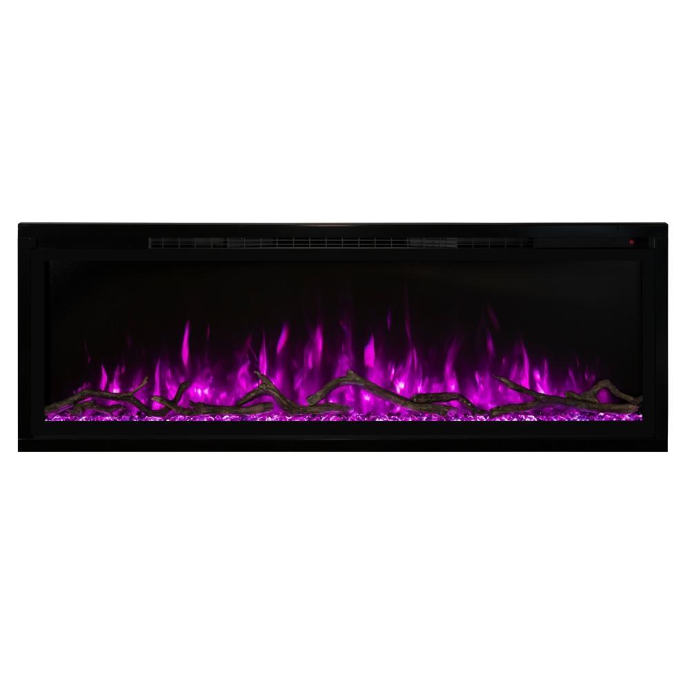Modern Flames Spectrum Slimline 50" Wall Mount/Recessed Electric Fireplace (Model SPS-50B)