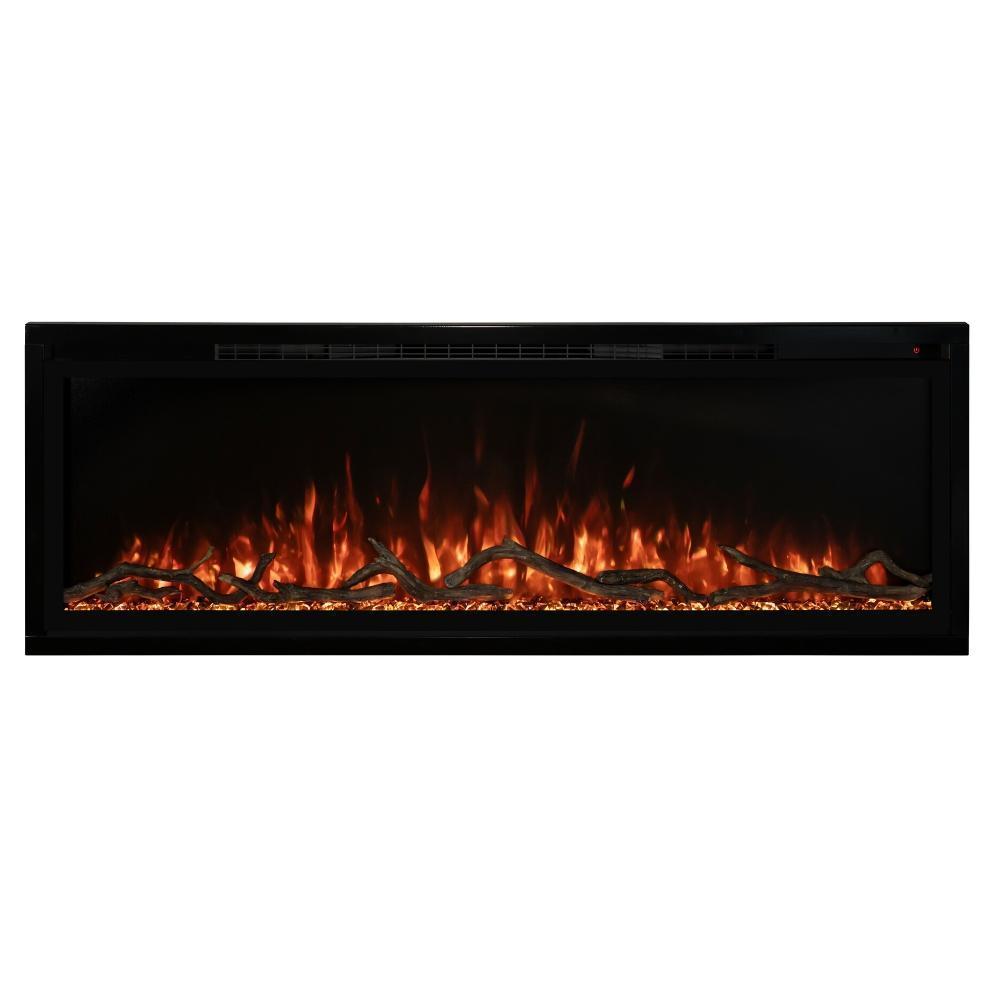 Modern Flames Spectrum Slimline 50" Wall Mount/Recessed Electric Fireplace (Model SPS-50B)
