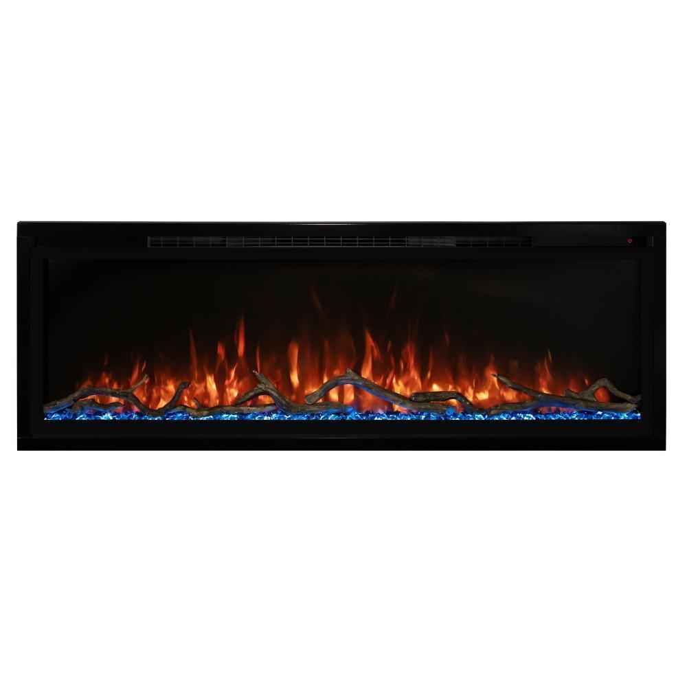 Modern Flames Spectrum Slimline 50" Wall Mount/Recessed Electric Fireplace (Model SPS-50B)