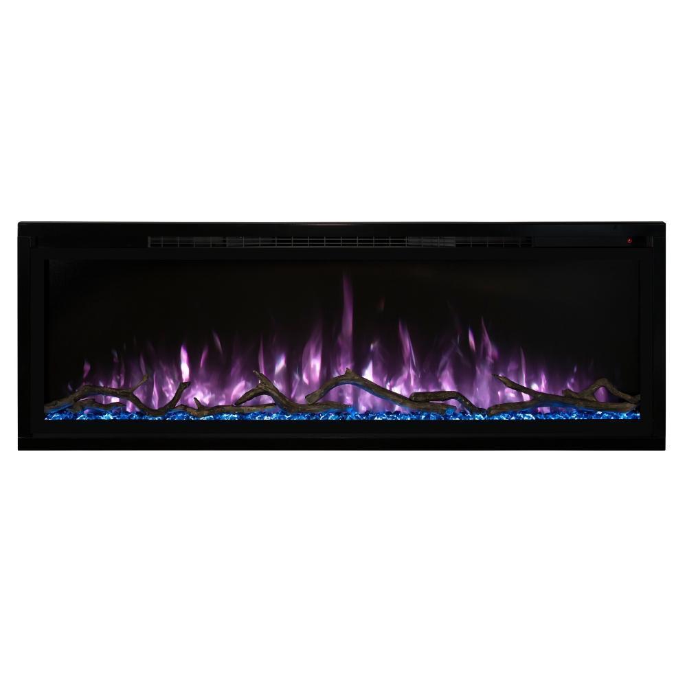 Modern Flames Spectrum Slimline 50" Wall Mount/Recessed Electric Fireplace (Model SPS-50B)