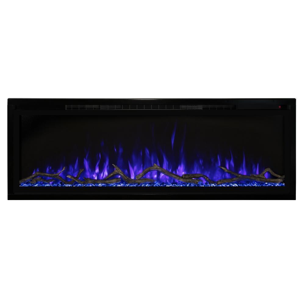 Modern Flames Spectrum Slimline 50" Wall Mount/Recessed Electric Fireplace (Model SPS-50B)