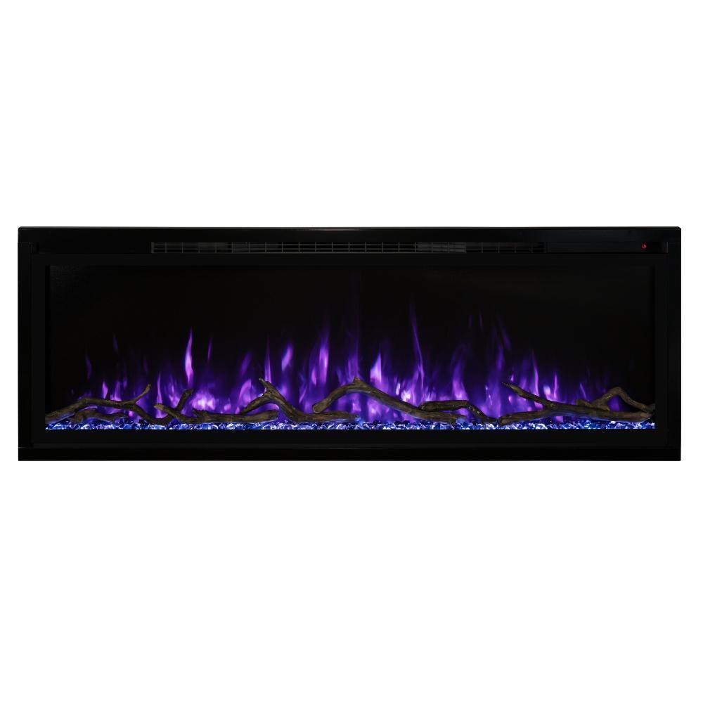 Modern Flames Spectrum Slimline 50" Wall Mount/Recessed Electric Fireplace (Model SPS-50B)