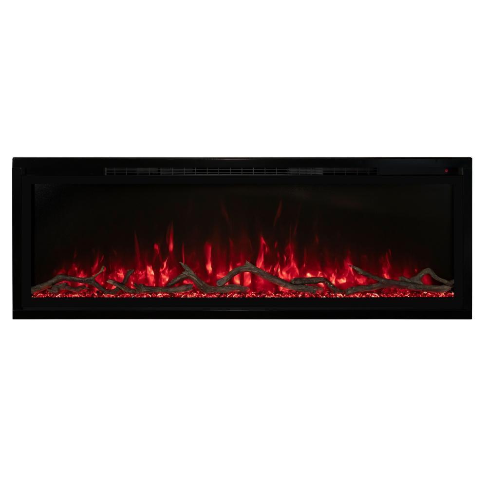 Modern Flames Spectrum Slimline 50" Wall Mount/Recessed Electric Fireplace (Model SPS-50B)