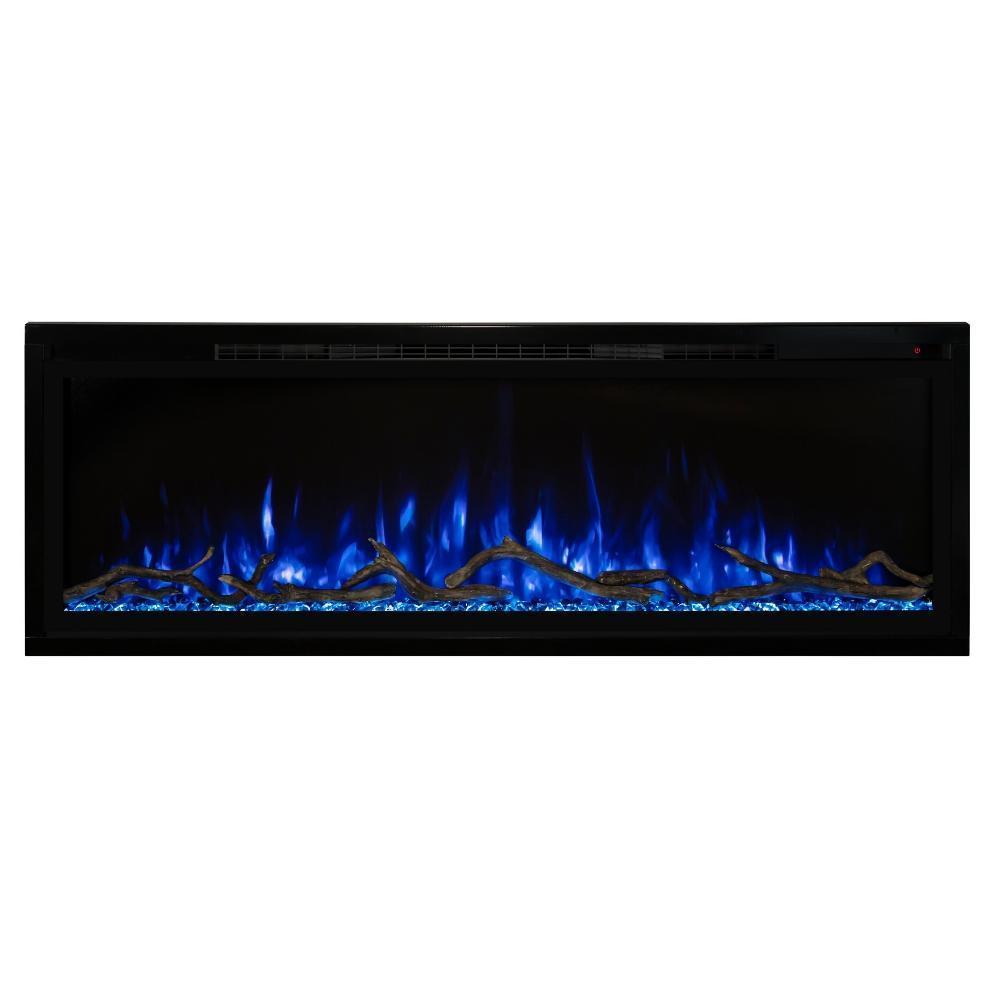 Modern Flames Spectrum Slimline 50" Wall Mount/Recessed Electric Fireplace (Model SPS-50B)
