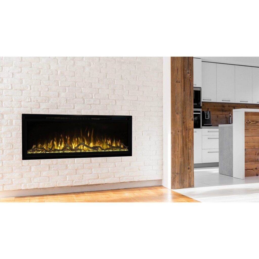 Modern Flames Spectrum Slimline 74" Wall Mount/Recessed Electric Fireplace (Model SPS-74B)