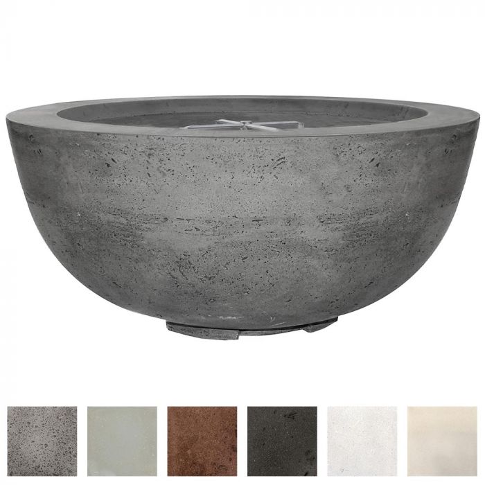 Prism Hardscapes 39" Moderno 8 Concrete Fire Bowl