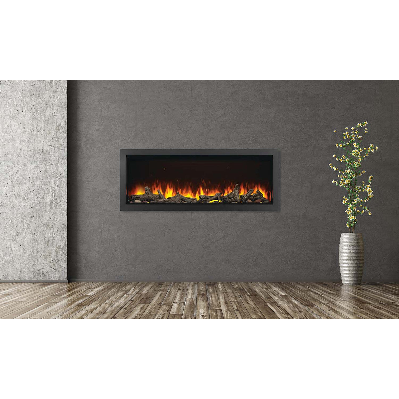 Napoleon Astound 96" Built-In Linear Electric Fireplace (Model NEFB96AB)