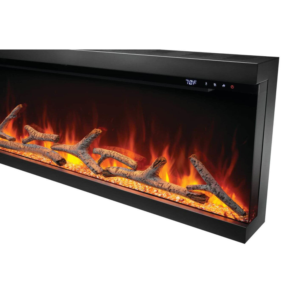 Napoleon Astound FlexMount 50" Wall Mount / Built-In Linear Electric Fireplace Sided or 3-Sided (Model NEFL50AB)