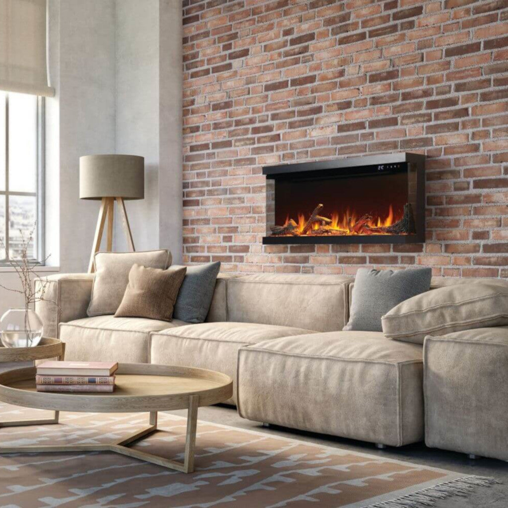 Napoleon Astound FlexMount 50" Wall Mount / Built-In Linear Electric Fireplace Sided or 3-Sided (Model NEFL50AB)