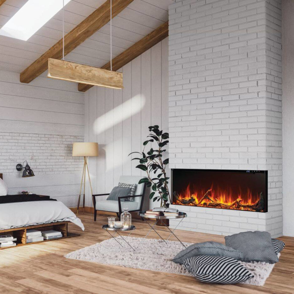 Napoleon Astound FlexMount 62" Wall Mount / Built-In Linear Electric Fireplace Or Single Sided (Model NEFL62AB)