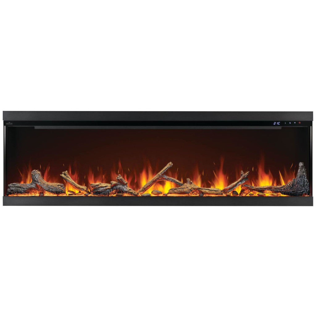 Napoleon Astound FlexMount 74" Wall Mount / Built-In Linear Electric Fireplace Sided or 3-Sided (Model NEFL74AB)