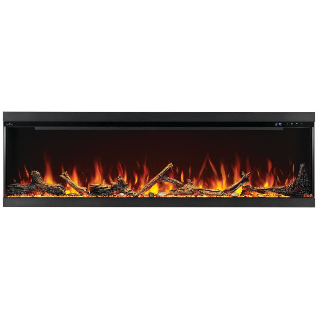 Napoleon Astound FlexMount 74" Wall Mount / Built-In Linear Electric Fireplace Sided or 3-Sided (Model NEFL74AB)