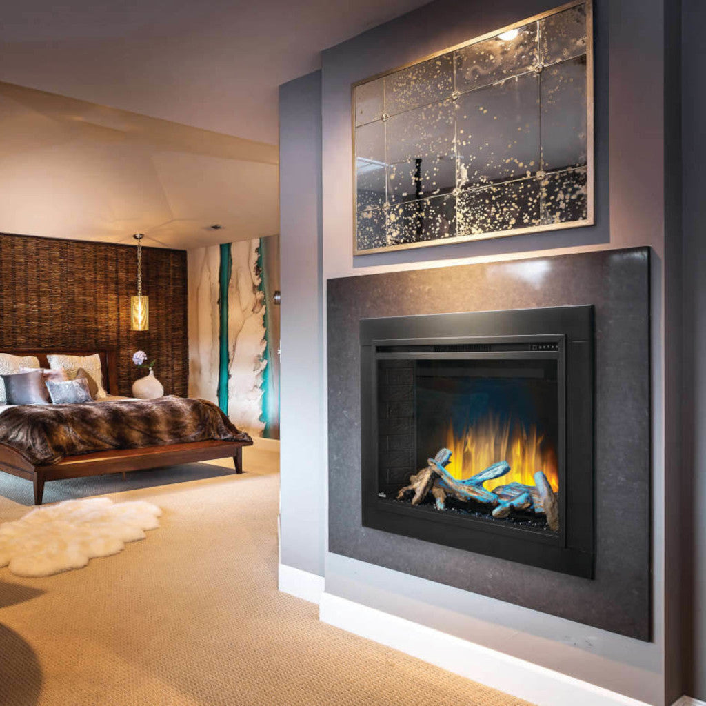 Napoleon Element 42" Wall Mount / Built-In Electric Fireplace (Model NEFB42H-BS-1)