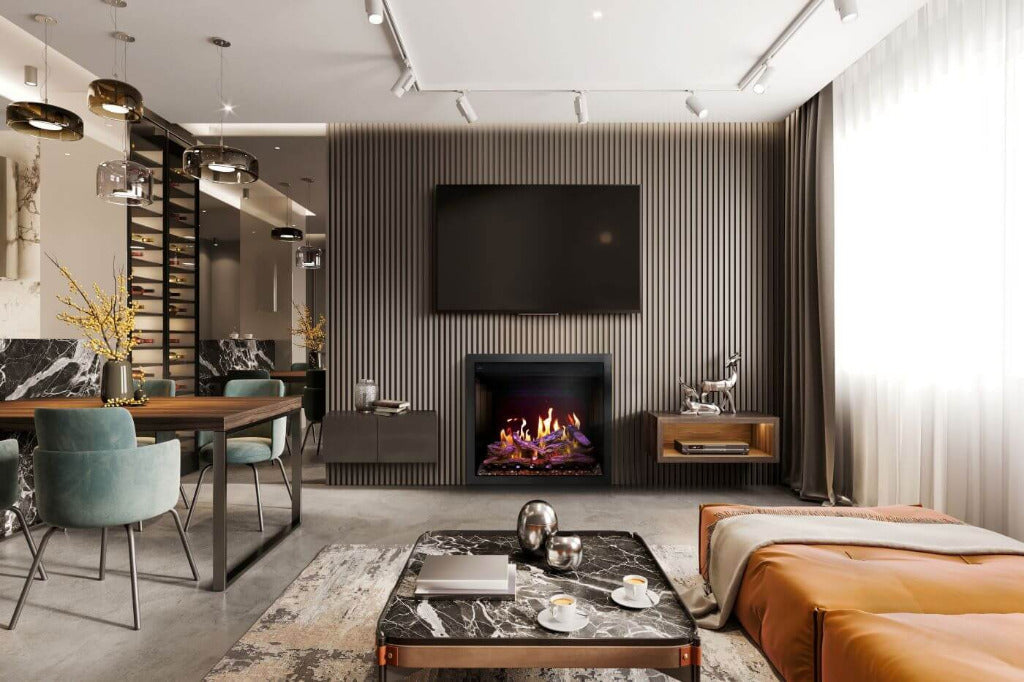 Napoleon Elevation X 42 Electric Fireplace With LCD Enhancement (Model NEFB42LCD-MF)