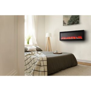Napoleon Entice 42" Linear Wall Mount Electric Fireplace (Model NEFL42CFH-1)