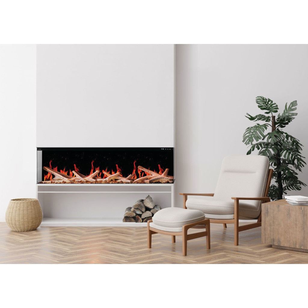 Napoleon Luminex 65" Built-In Linear Electric Fireplace or 3-Sided (Model NEFL65LCD-3SV)