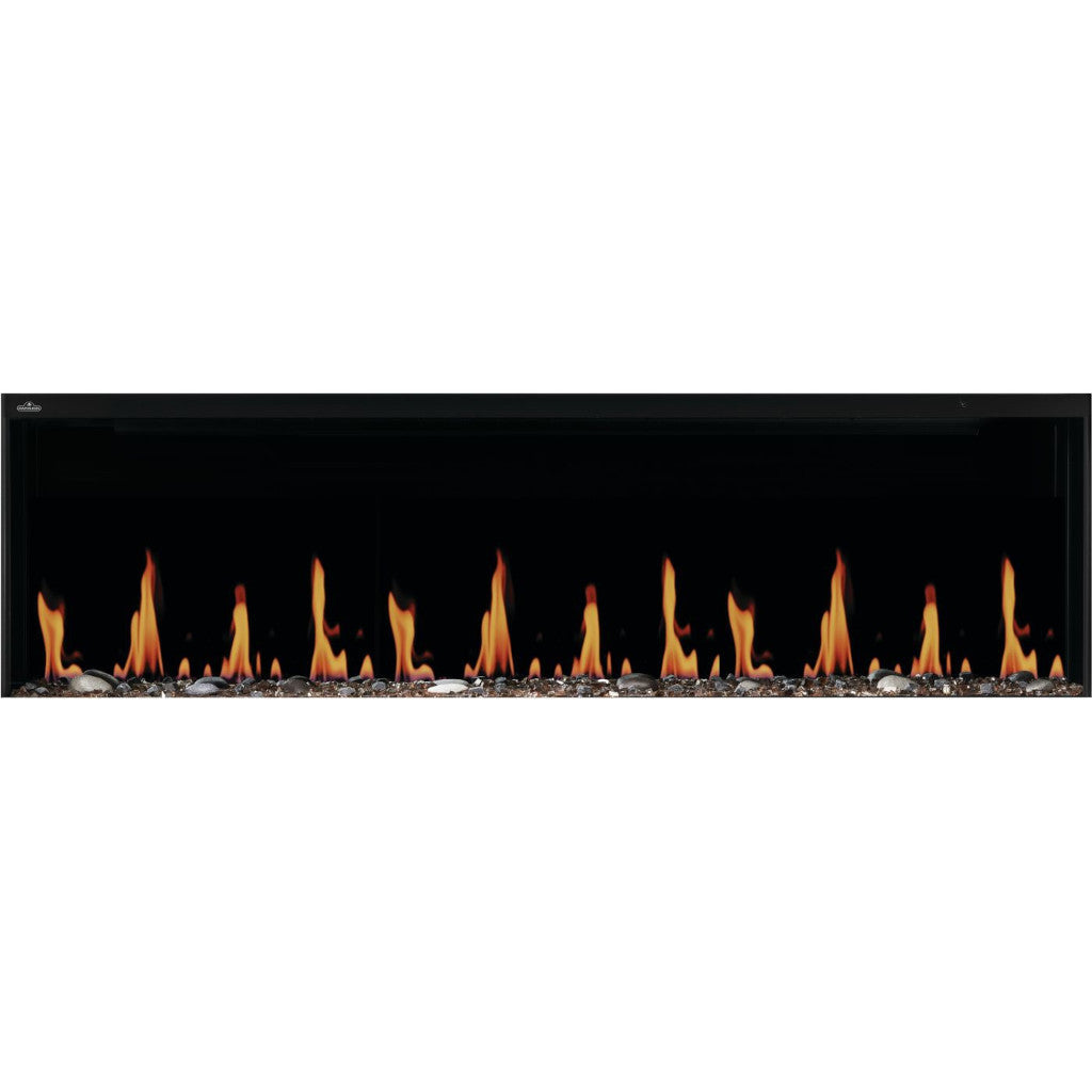Napoleon Luminex 65" Built-In Linear Electric Fireplace or 3-Sided (Model NEFL65LCD-3SV)