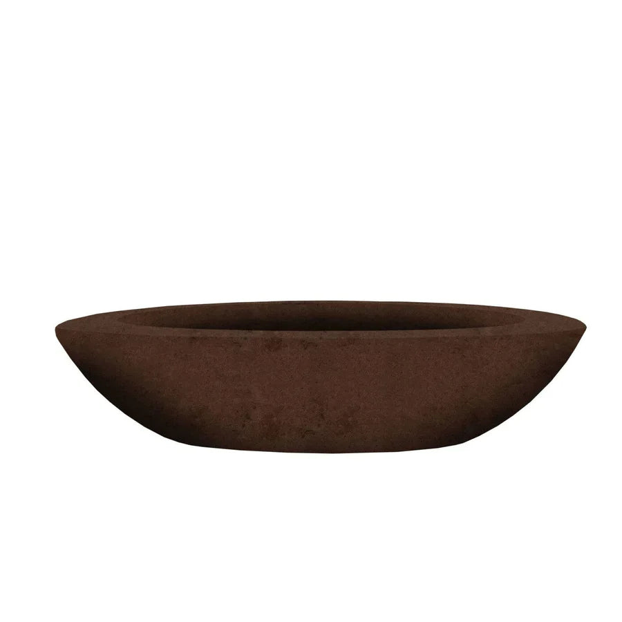 Prism Hardscapes 79" x 45" Ovale Concrete Fire Bowl