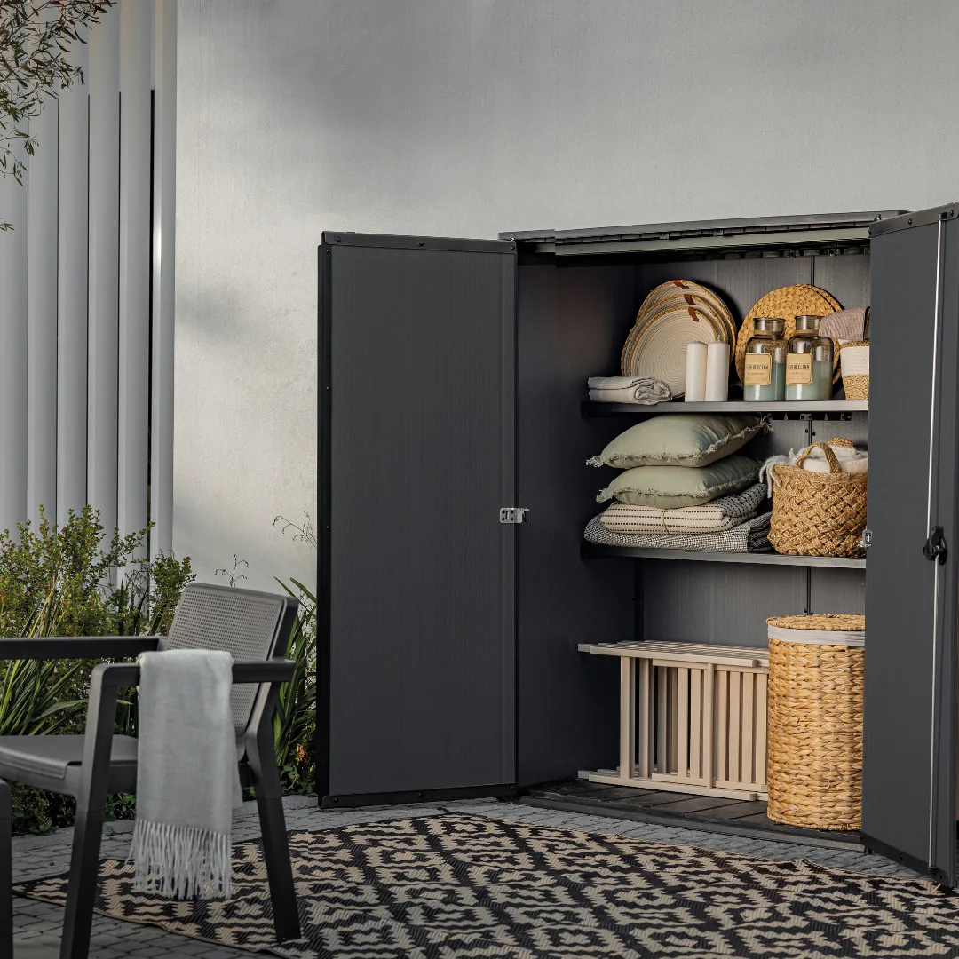 Signature Collection Vertical Shed - Ashwood