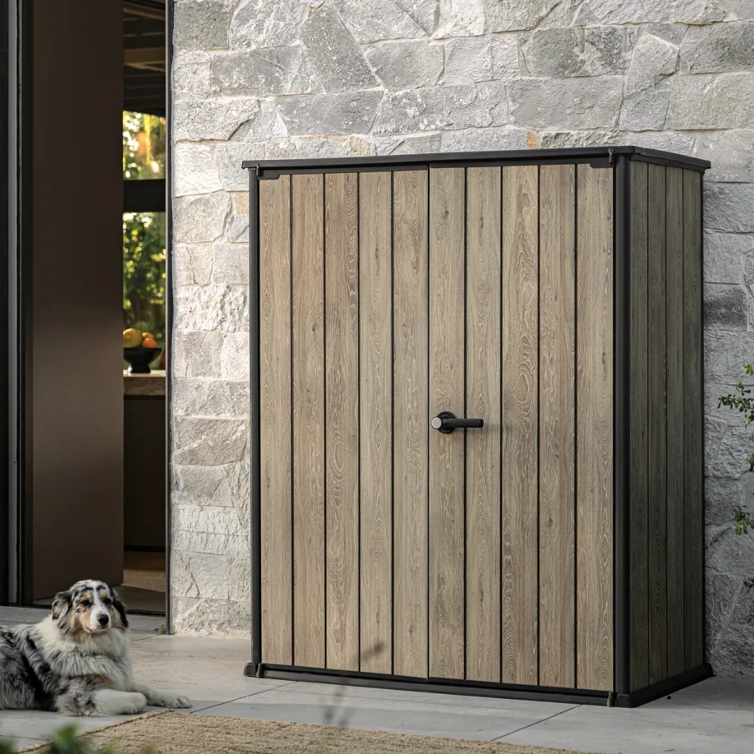 Signature Collection Vertical Shed - Ashwood