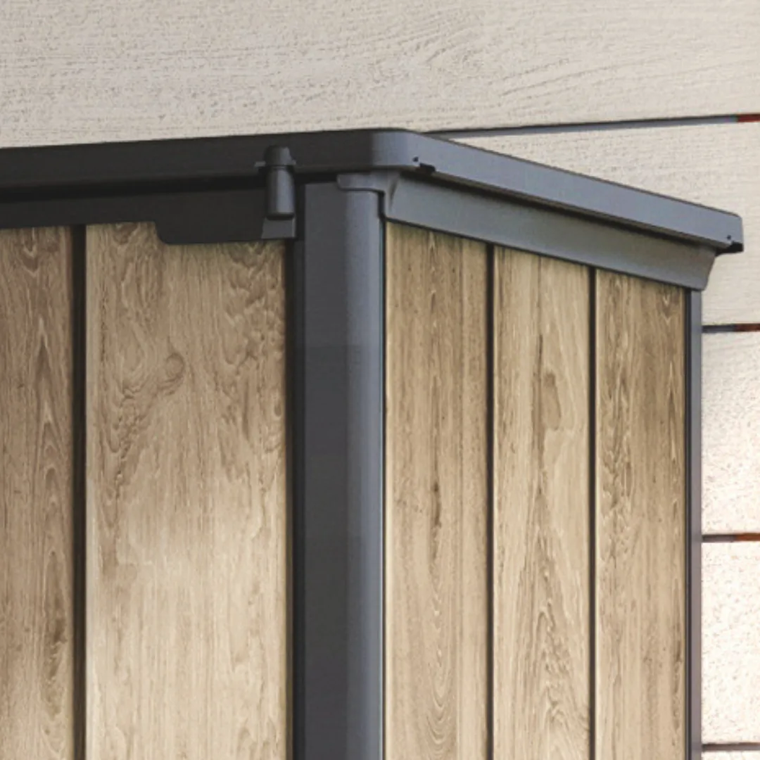 Signature Collection Vertical Shed - Ashwood
