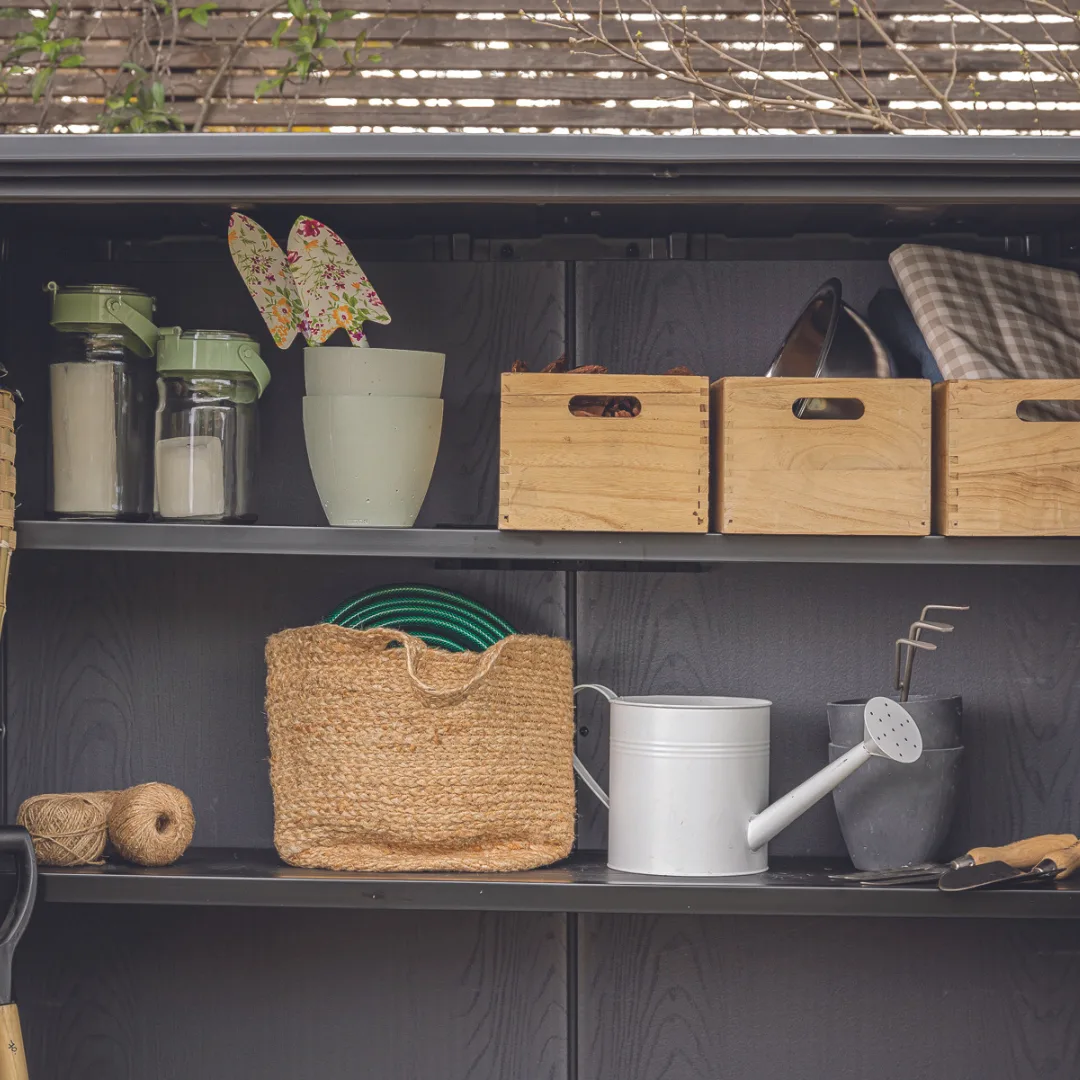 Signature Collection Vertical Shed - Ashwood