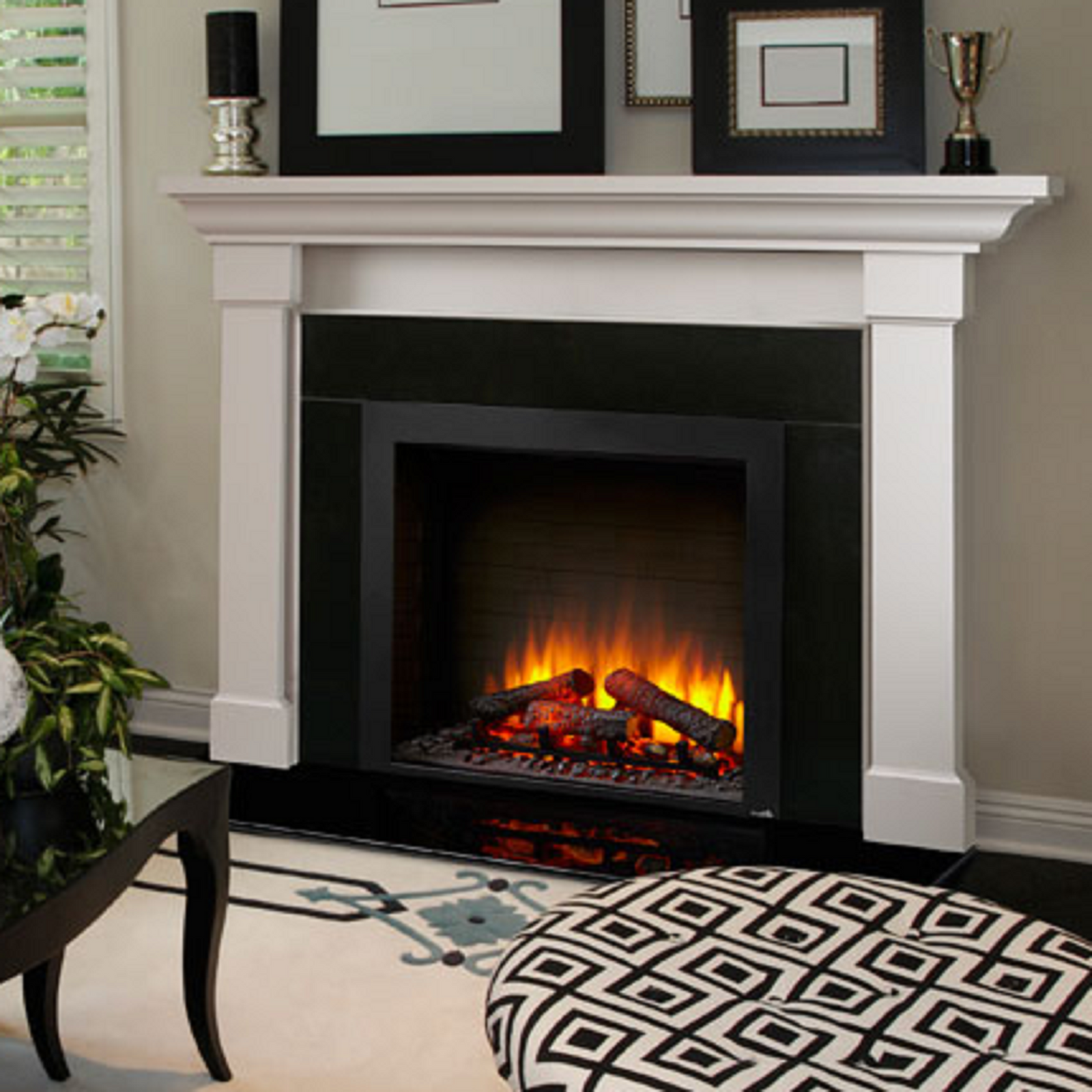 SimpliFire 30" Built-In Electric Fireplace (Model SF-BI30-EB)