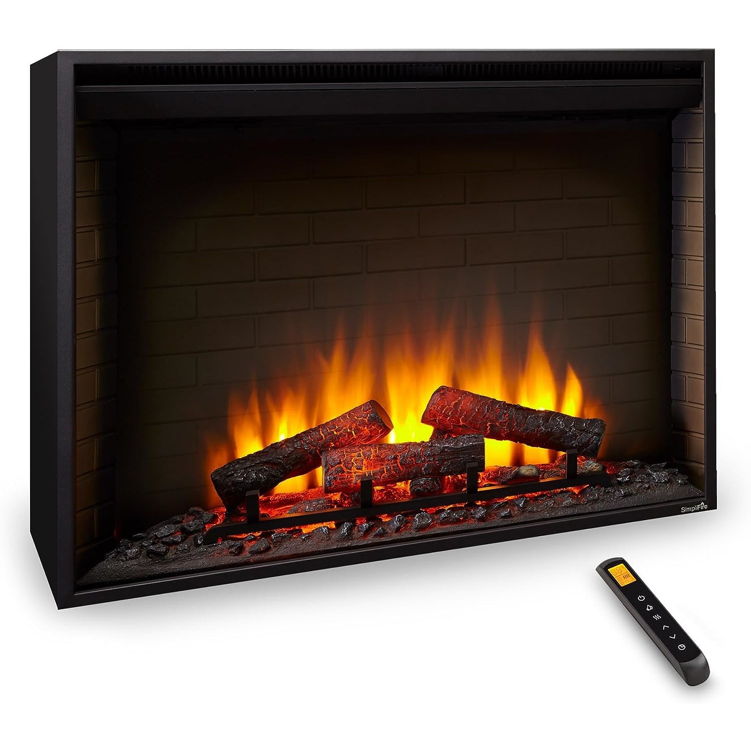 SimpliFire 36" Built-In Electric Fireplace (Model SF-BI36-EB)