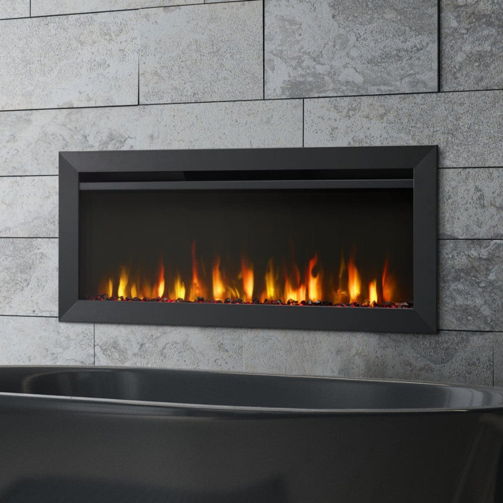SimpliFire 40" Allusion Slim Wall Mount / Built-In Electric Fireplace (Model SF-ALLS40)