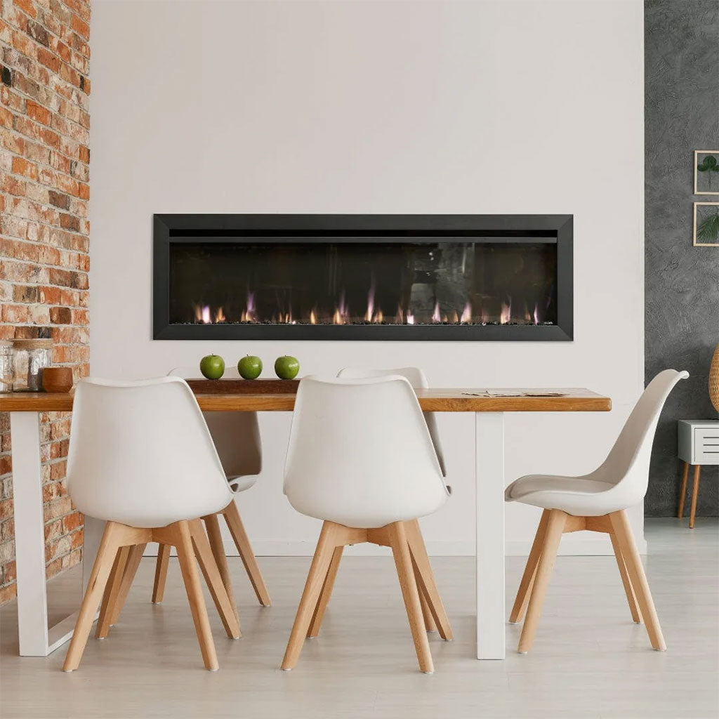 SimpliFire 60" Allusion Slim Wall Mount / Built-In Electric Fireplace (Model SF-ALLS60)