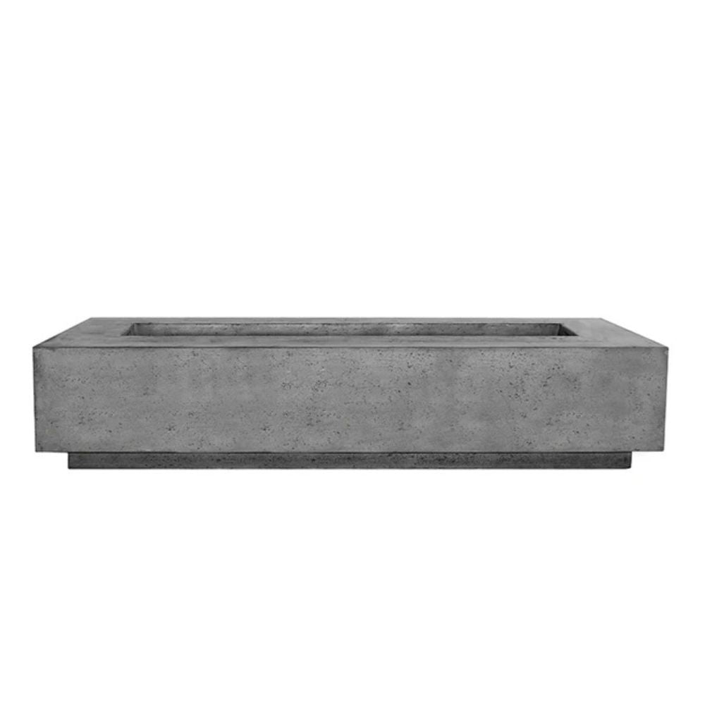 Prism Hardscapes 90" x 38" Tavola 6 Concrete Fire Table