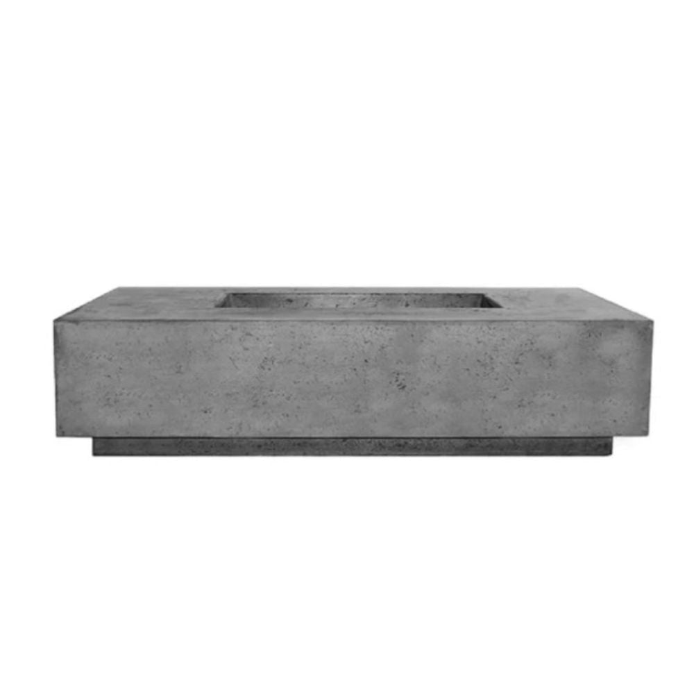 Prism Hardscapes 60" x 32" Tavola 8 Concrete Fire Table