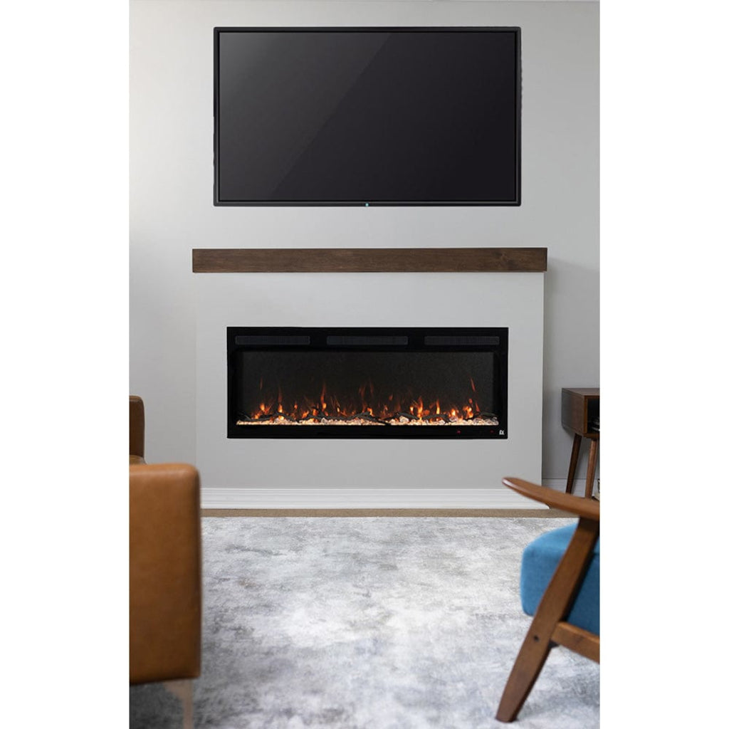 Touchstone Sideline Fury 57" Recessed Smart Electric Fireplace (Model 80055)